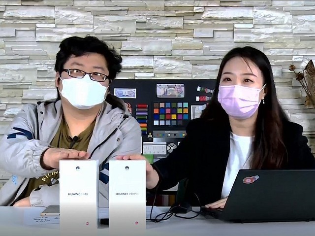 华为p40发布 zol全球首发开箱直播获百万关注度