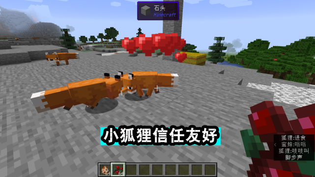 Minecraft甜浆果有七大作用 不仅是吃 最后一个妙招老mc都知道 创造模式 小狐狸 蜜蜂 我的世界 甜浆果丛