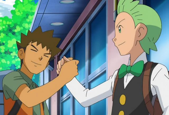 暴鲤龙的逆鳞》中,本集天桐与小刚相识,这两位都作为小智的旅行同伴