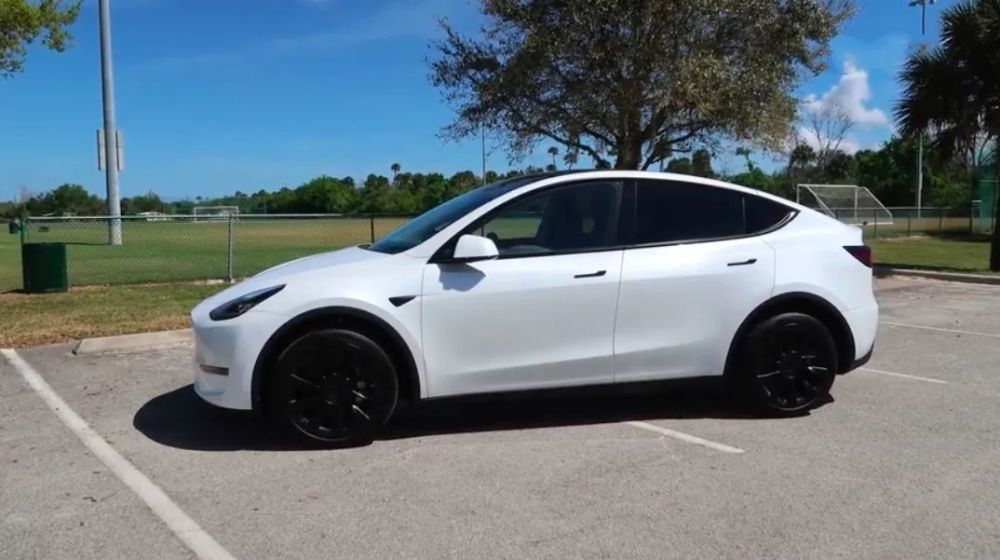 35秒跑百7座特斯拉最新入门级suvmodely细节抢先看