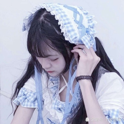 微丧·黑白风·仙女头像,必备"校霸头像",杠把子必不可少