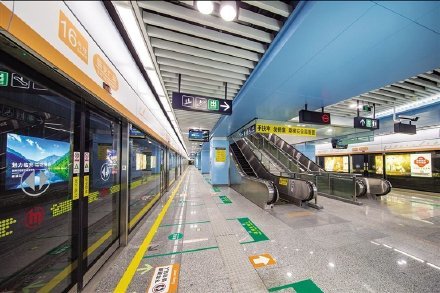 地铁16号线临安境内站点靓照抢先看