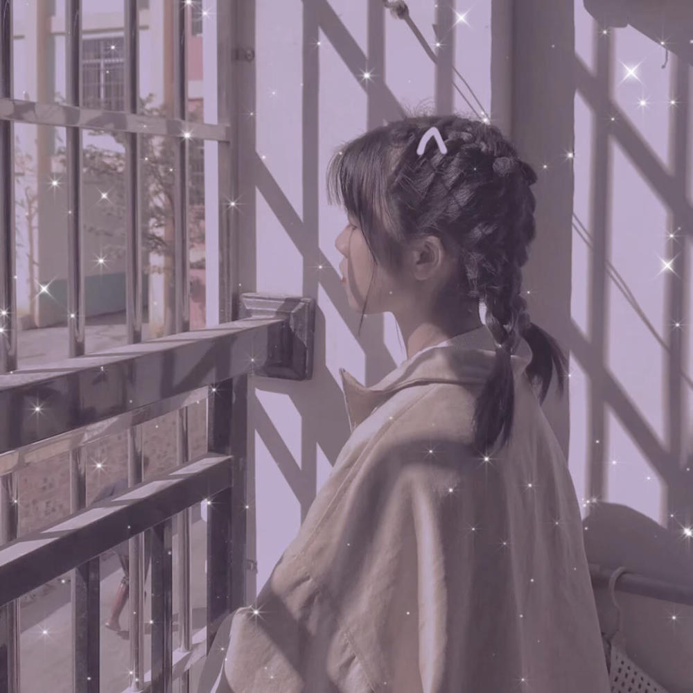 仙气·少女心·女生头像:你要是在别人面前也这么可爱,我就不喜欢你了