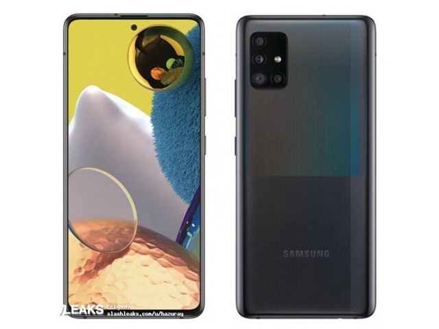 三星a51 5g官方渲染图曝光 居中打孔 矩阵四摄_腾讯新闻