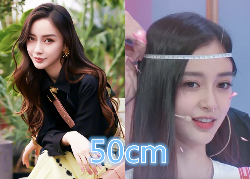 有种差距叫明星头围关晓彤53王一博58看到baby别闹了