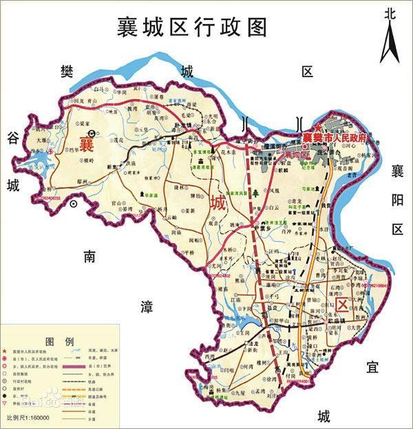 襄阳市襄城区征迁区域图片