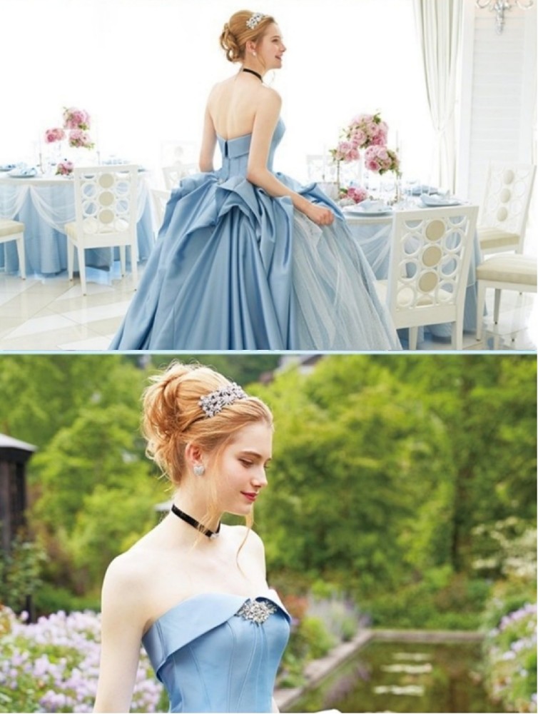 迪士尼联名婚纱发布来自于童话故事的浪漫美的令人窒息