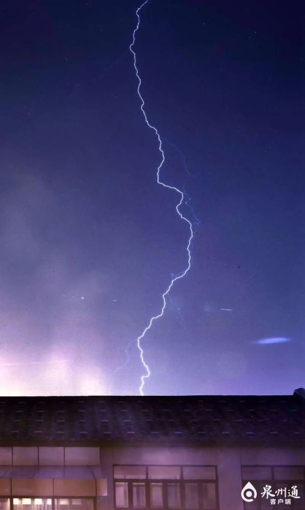 緊急預警!今晚,泉州這裡雷電,暴雨