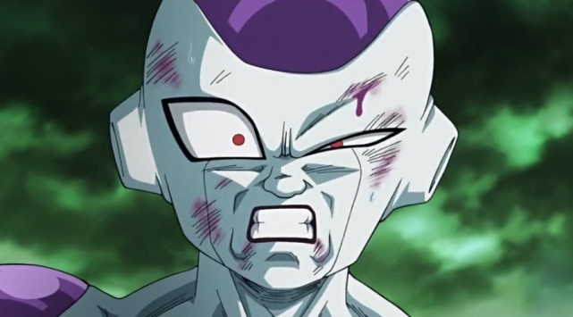 悟空第一次变身超级赛亚人有谁注意到弗利萨的表情太真实了