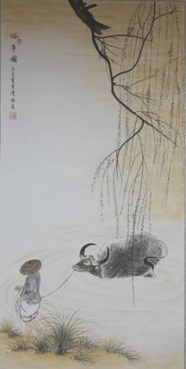 著名山水画家陈清顺书画作品欣赏