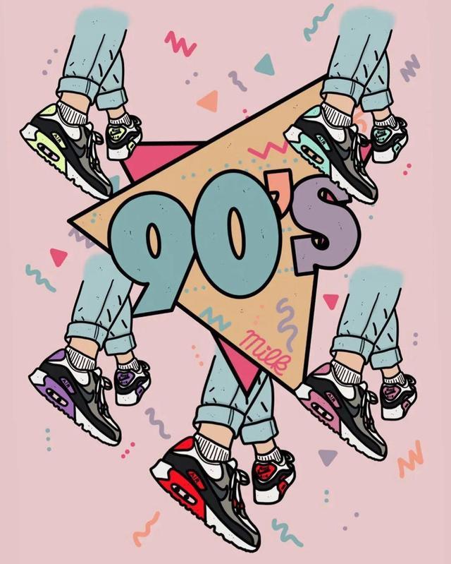 偏爱nike air max系列的这位插画师,将球鞋画出了"爱的味道"