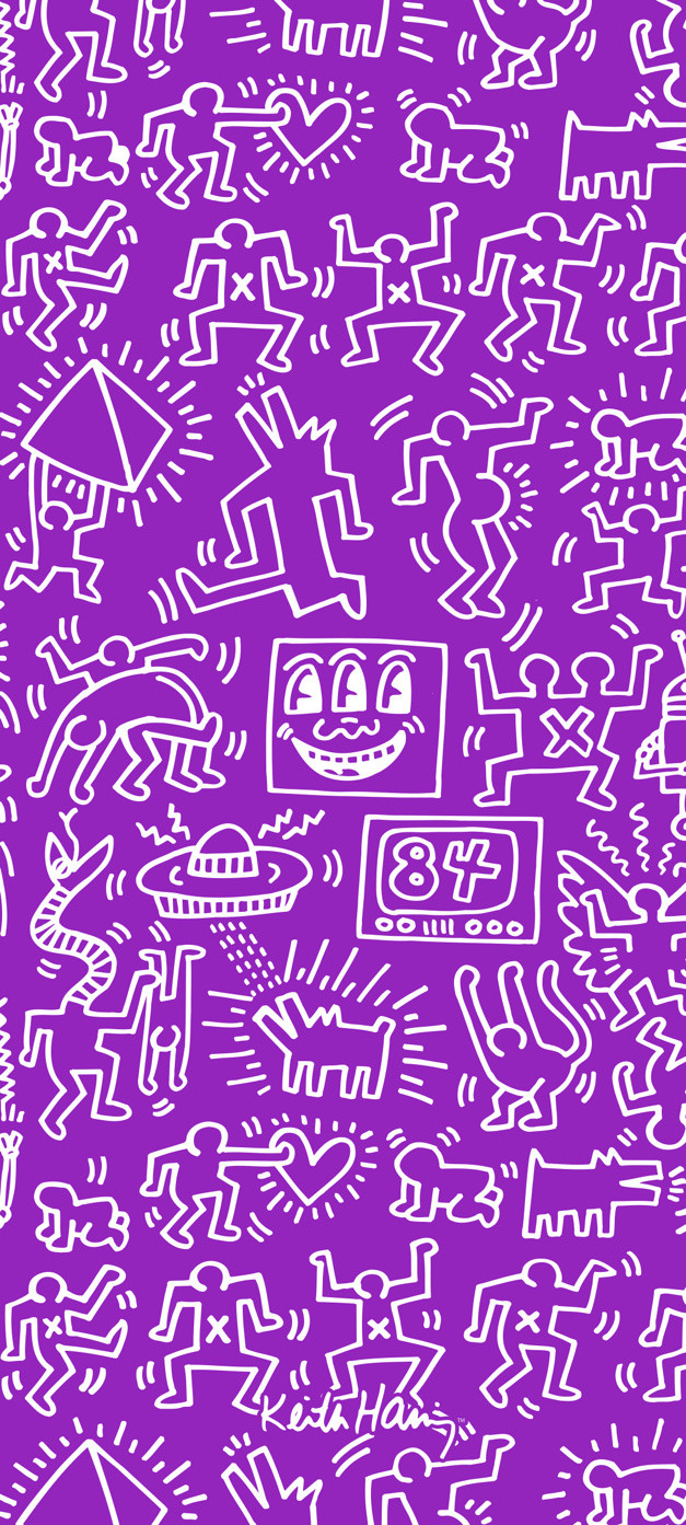 redmi×keith haring手机壁纸公布:花花图案尽显潮酷