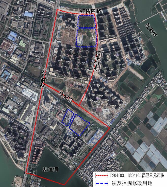 珠海市斗门区白蕉东片区b204f03,b204f05管理单元控制性详细规划修改