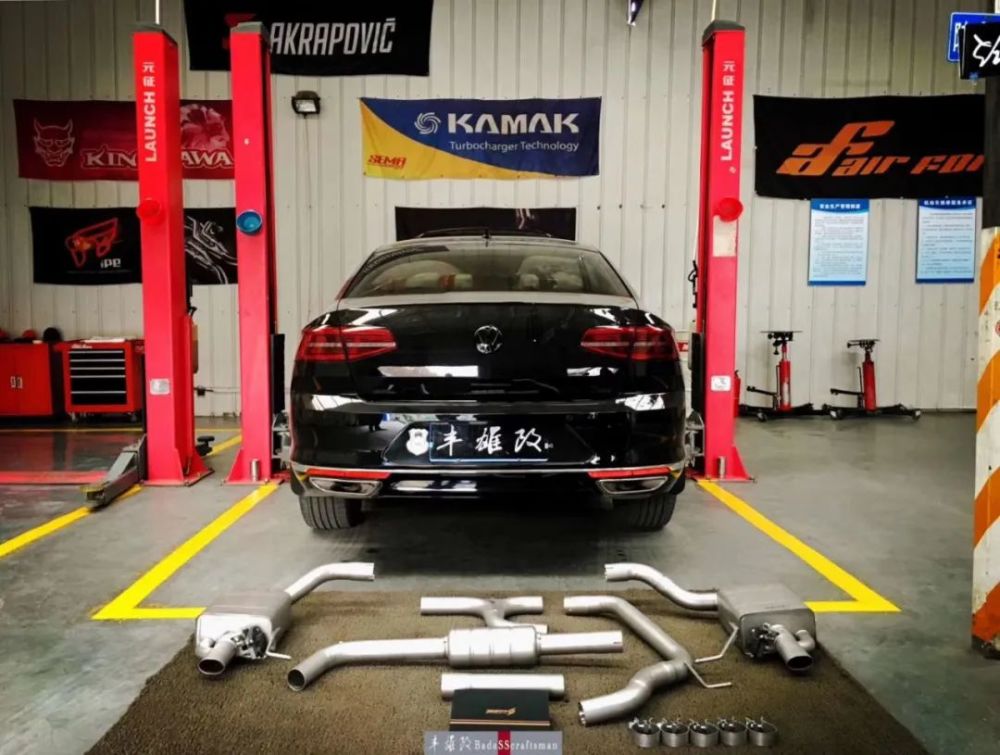 个性改造大众迈腾改装阀门排气