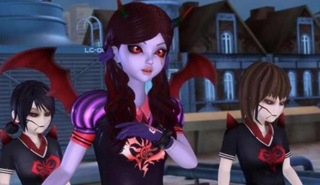 叶罗丽黑化后的仙子们太带感了文茜和冰公主都变成吸血鬼画风很吓人