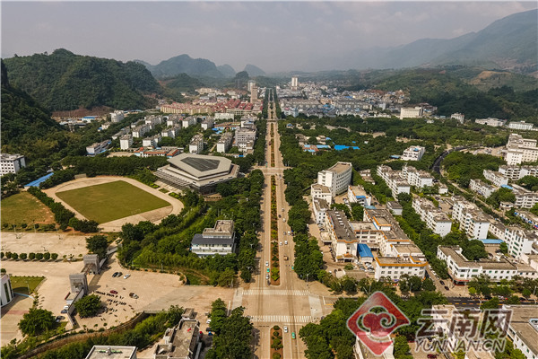 云南镇康:美丽县城入画来