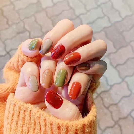 把春夏装进美甲里,糖果色系太美了