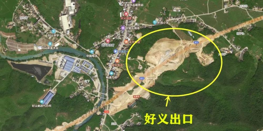 出口位置:鳳安鎮覺民村 道路接駁:s120 好義出口