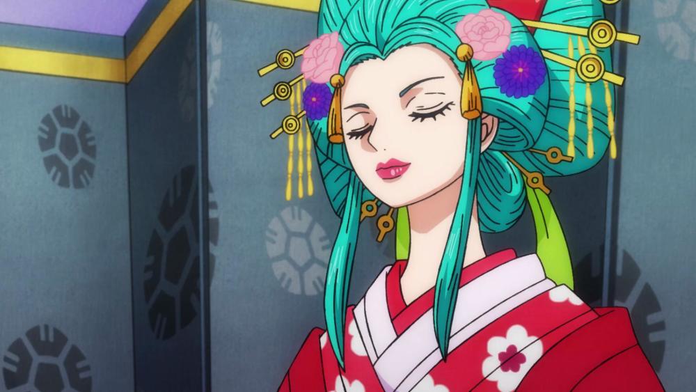 在和之国篇章我们的索隆与和之国的花魁公主处上了cp,两年修行归来后