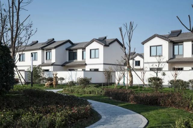 超羡慕蓝城造的新农居中国风宋氏院子山水画般美好