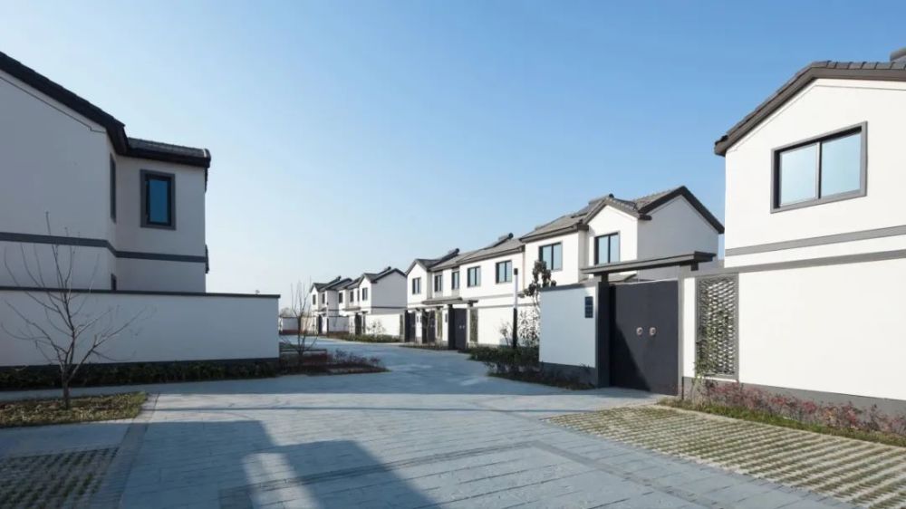 超羡慕!蓝城造的新农居,中国风宋氏院子山水画般美好