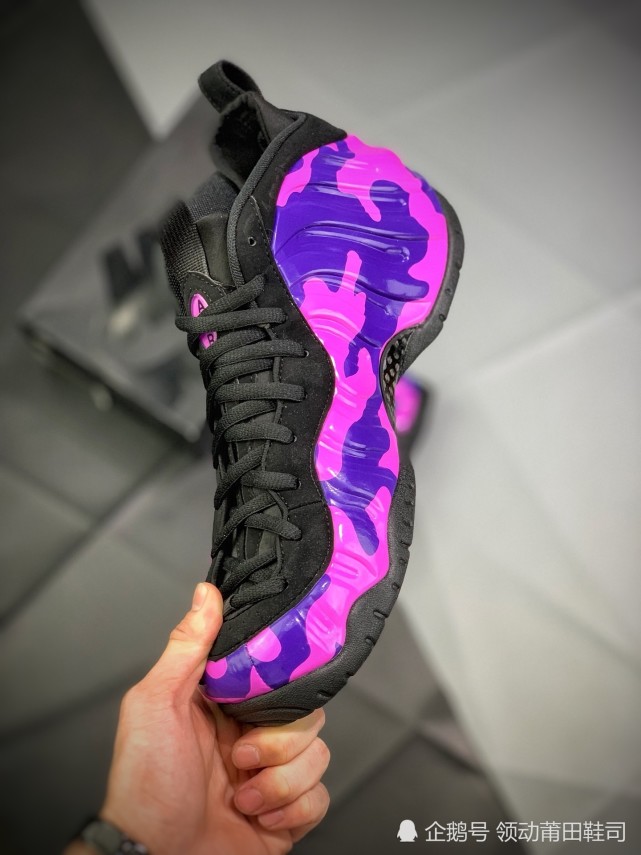 山中何事松花酿酒春水煎茶耐克喷泡系列紫迷彩泡开箱