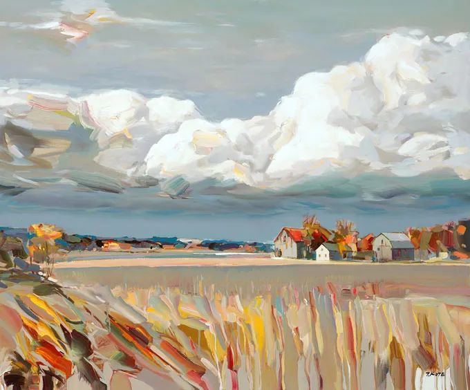 美感十足的人物与风景绘画是光与色的交响乐是抒情惊艳和浪漫的交融