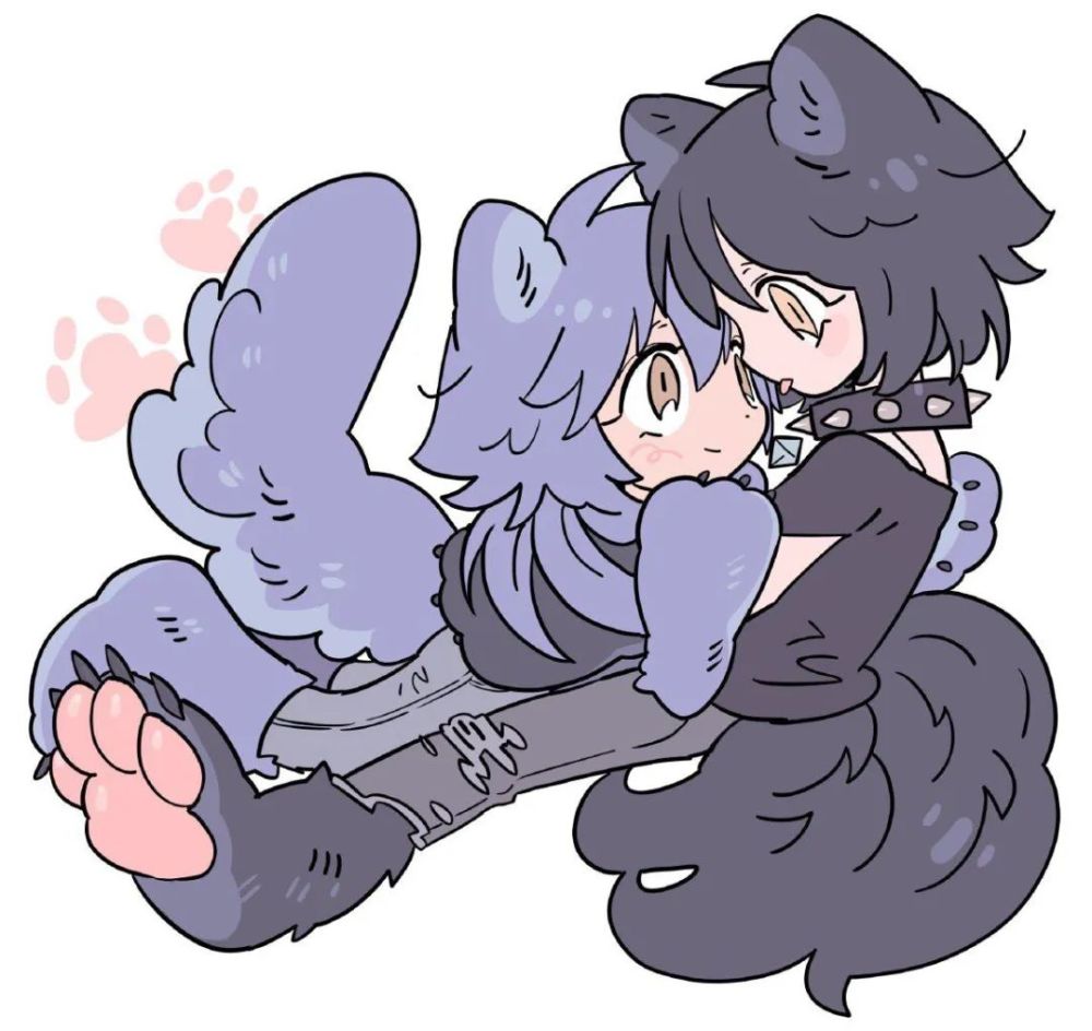 好喜欢那个小爪爪 画师:meretwi:rosarian187