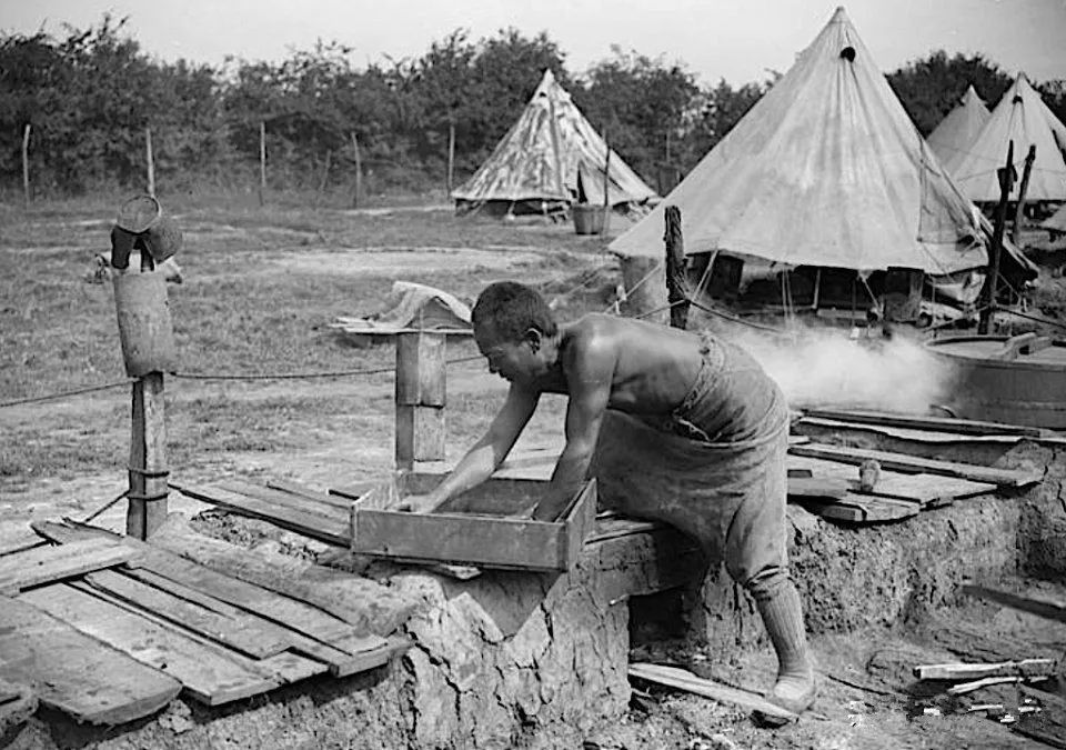 第一次世界大战战场上的中国劳工