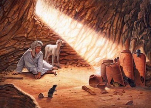 1947年冬天,一个牧羊人穆罕默德·埃德-迪卜(muhammad ed-dib)和他的