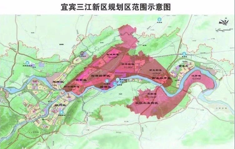 全省首个省级新区宜宾三江新区得名由来