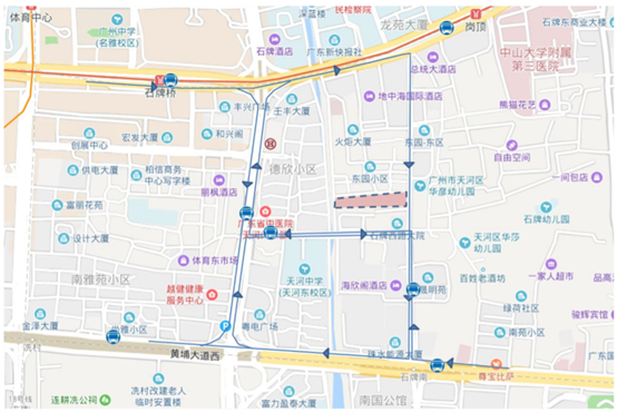 广州石牌村地图高清版图片
