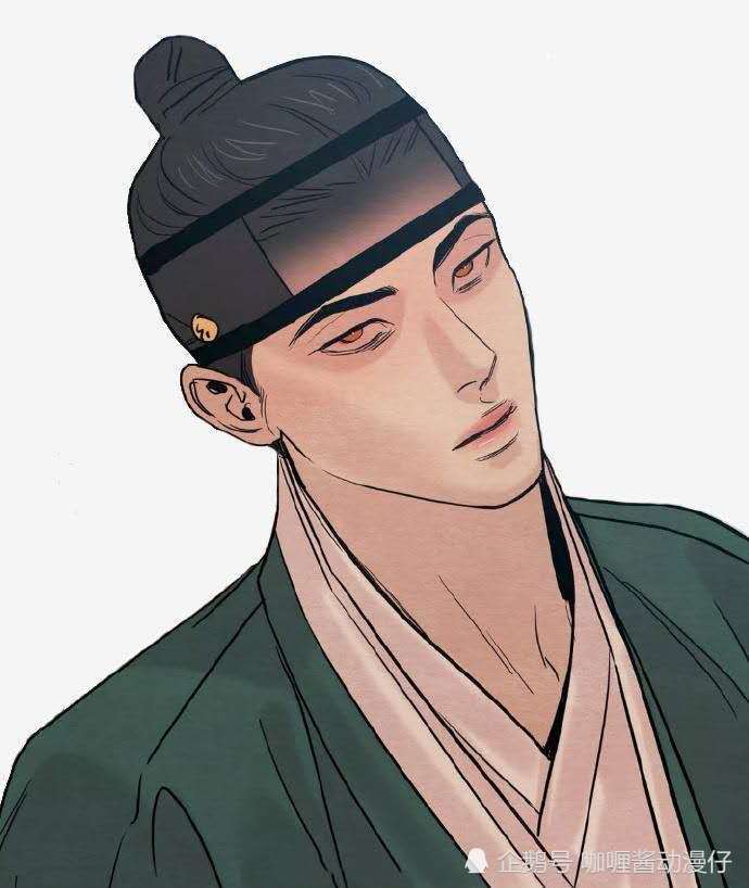 当路飞带领船员们穿越到古韩国,索隆像极了《野画集》的生蚝少爷