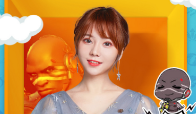 王师傅和新美女主播甜水七在比赛前几天他俩就一直双排弹幕都在艾特