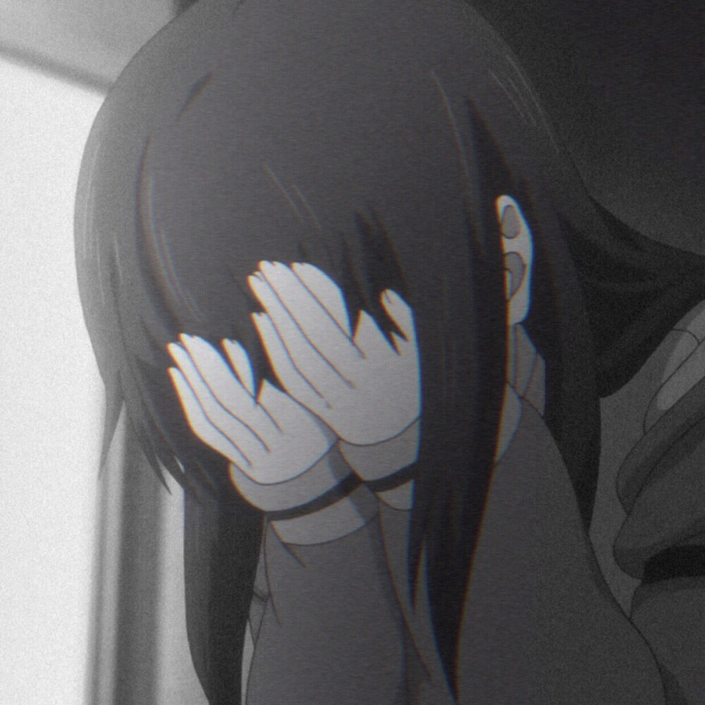 丧丧的动漫女生头像我已经输了爱情不能再输掉生活了