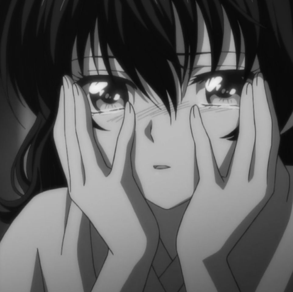 丧丧的动漫女生头像我已经输了爱情不能再输掉生活了