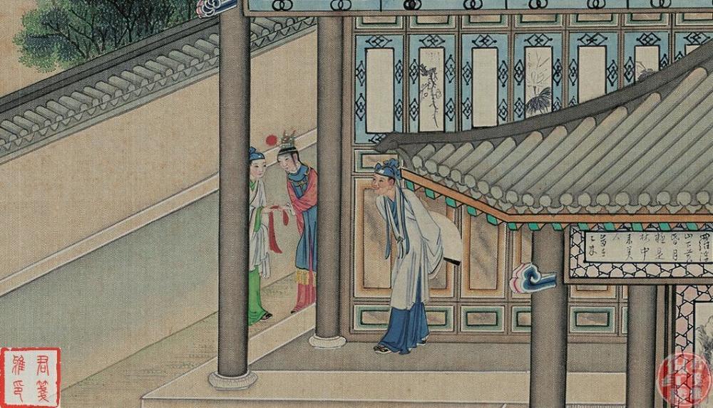 贾宝玉|史湘云给贾宝玉梳头，发现四颗珍珠少一颗，少这一颗珍珠太重要了