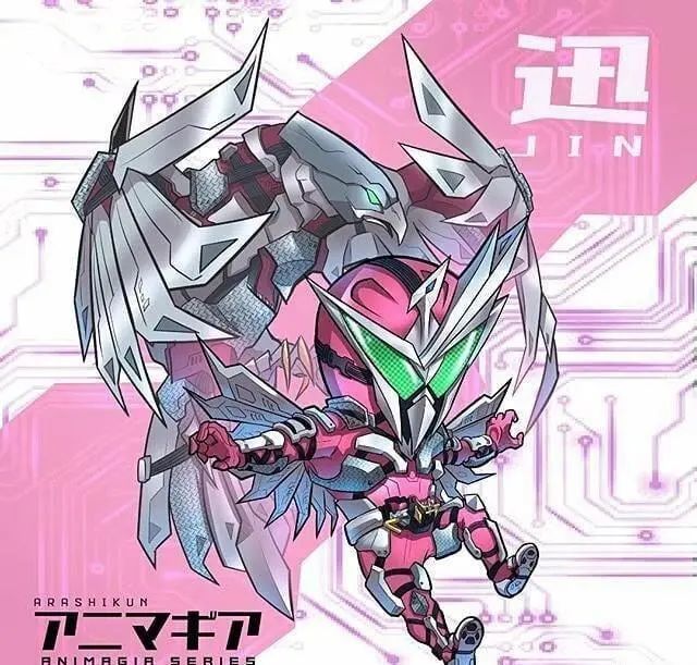 模玩控:q版《假面骑士01》人物插画,你最喜欢哪张?