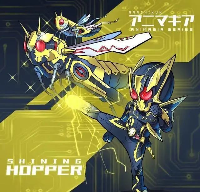 模玩控:q版《假面骑士01》人物插画,你最喜欢哪张?