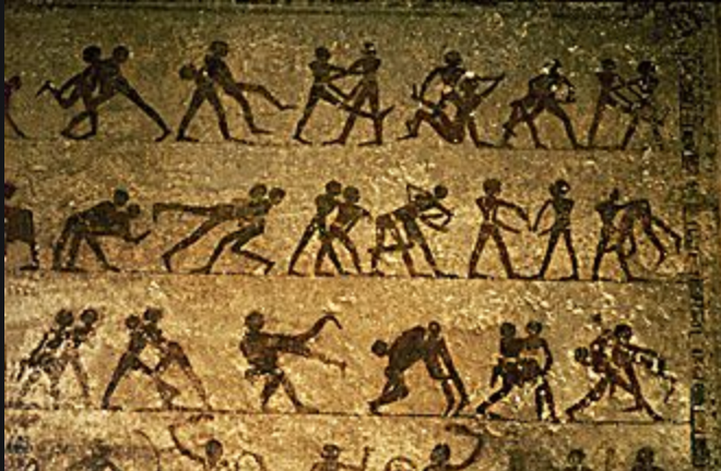 法老墓中的神秘武术古代埃及摔跤