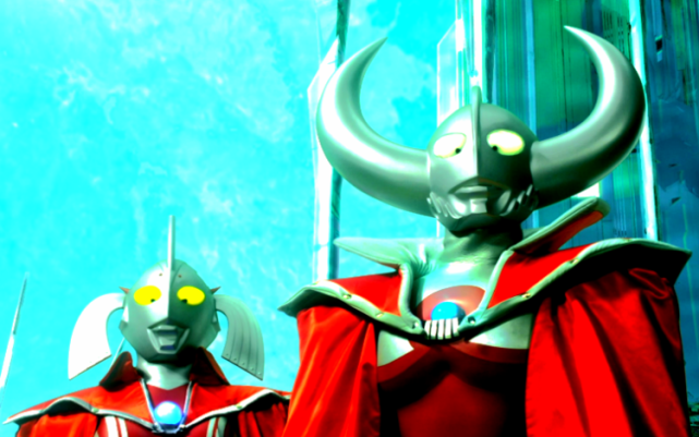 名叫什么加卡鲁大王,他是黑暗星球的首领,手下有一个庞大的怪兽军团