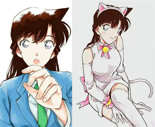 名柯人物集体"猫化",柯南可帅可傻,安室透秀一美出新高度_腾讯新闻