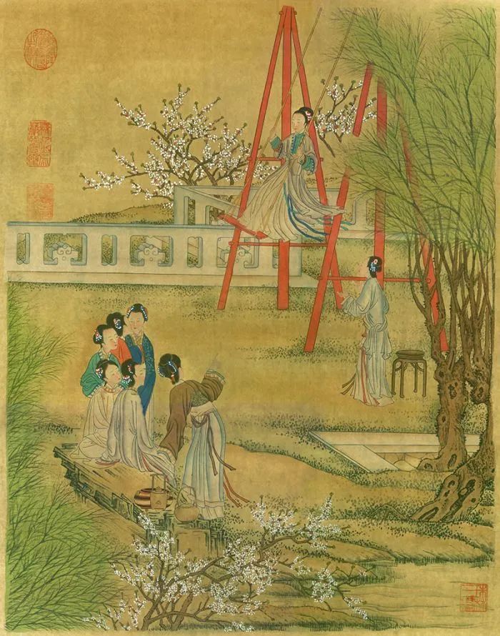 清明时节关于秋千的瞎想