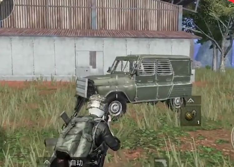 和平精英:史上最皮的空投,打完信号枪就缩圈,变成防弹车!
