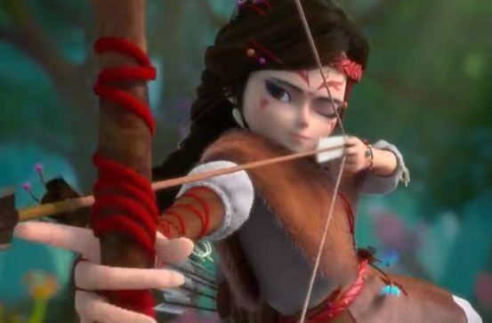 只要看过熊出没奇幻空间的,都会很熟悉,她的人设是鹿族的少女,使命就