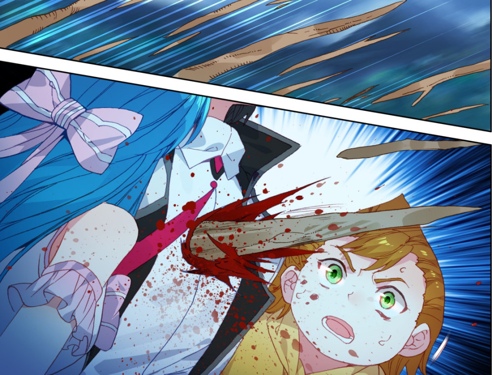 蓝轩宇和白秀秀再次用出深蓝凝视,反重力