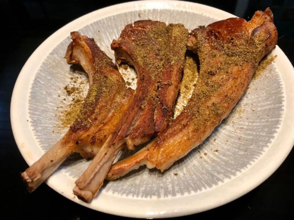 今天吃羊排新西兰法式小羊排