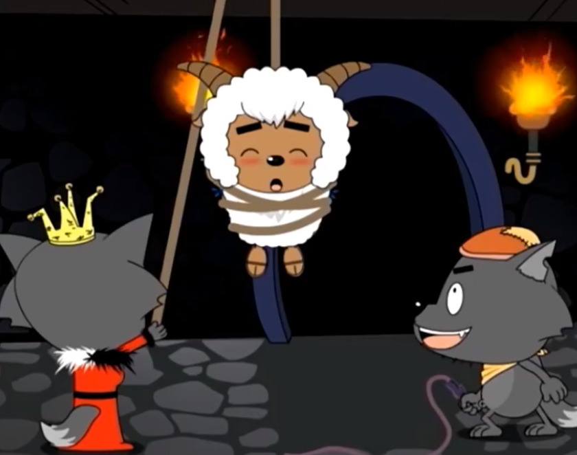 喜羊羊:被灰太狼抓走后,喜羊羊依靠智力,美羊羊靠哭,懒羊羊?