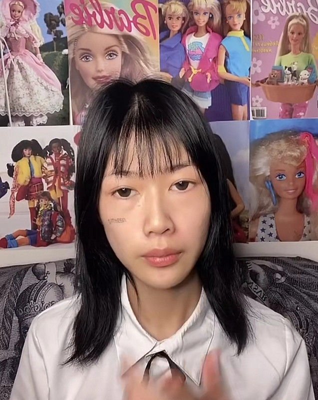 女生仿妆"禁忌女孩娜诺",开始:是酷女孩,最后:别来找我_腾讯新闻