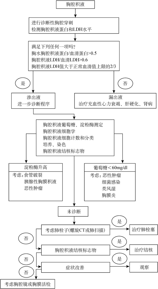 胸腔积液的病因与鉴别诊断 都在这里了 临床必备 腾讯新闻